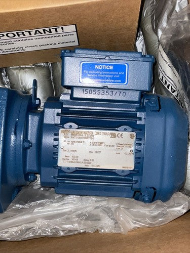 SEW-EURODRIVE KA77/TR37DRS71S4 SPEED REDUCER AND GEARBOX RPM 1700/2.7 HP .502
