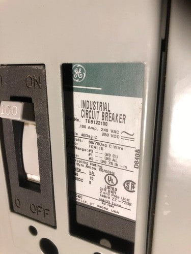 GE APNB1802FB Panelboard 1Ph 3Wire 120/240VAC APNB Bolt-On Style 250A3