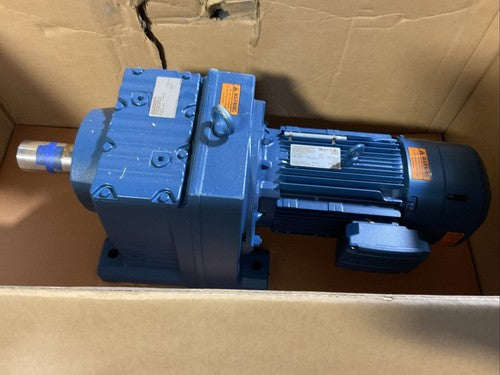 SEW-EURODRIVE R97 DRN100L4/BE5HR/TH GEAR MOTOR HZ 60 rpm 1758/15 V460 Y2