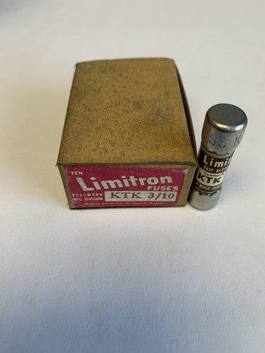 Bussmann Limitron KTK3/10 3/10A 600V Fuse "Lot of 10"0