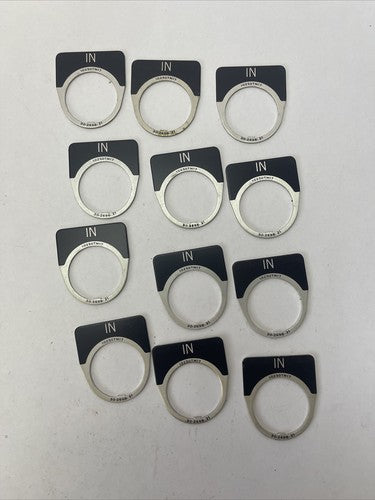 CUTLER HAMMER EATON 10250TM17 IN LEGEND PLATE 30-2698-21 (LOT OF 12)0