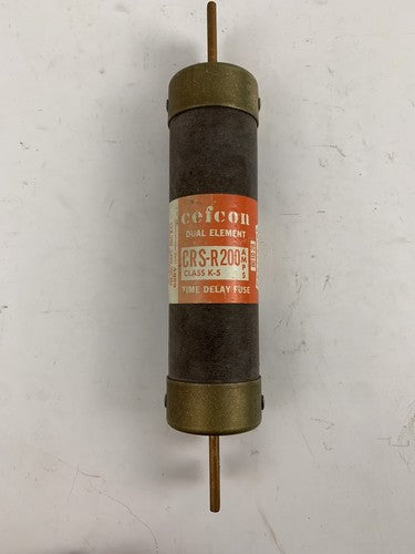 Cefco CRS-R200 200A 600V Class K5 Fuse "Lot of 2"1