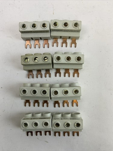 SIEMENS 3VU9135-1BB01 BUS BAR 690V 63A (LOT OF 8)0