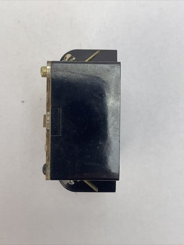 FURNAS 46ZBE30 CONTACT BLOCK 600VAC 10AMP PILOT DUTY 3N.O.4