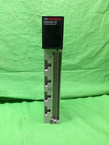 AEG SCHNEIDER AUTOMATION 140DAO84210 OUTPUT MODULE 140-DAO-842-100
