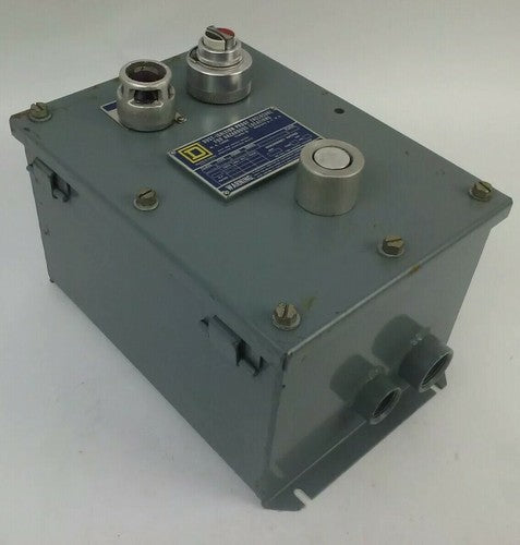 SQUARE D CLASS 8536 TYPE SBE2 8536-SBE2 DUST IGNITION PROOF ENCLOSURE START/STOP0