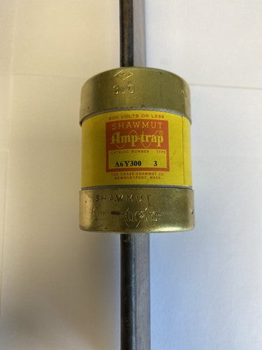 Shawmut Amp-trap A6Y300 Type 3 300A 600V Fuse1