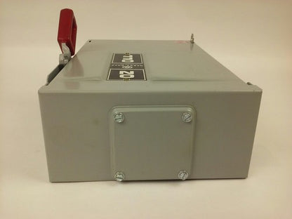 GE THN2261RDC SAFETY SWITCH, MOD 7, 30A, 650/250VDC, TYPE 3R RAINPROOF ENCLOSURE7