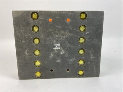 GOULD 64033J FUSE BLOCK 600V 400AMP 3POLE CLASS J AMP-TRAP 2000 AJT225 FUSE 225A5