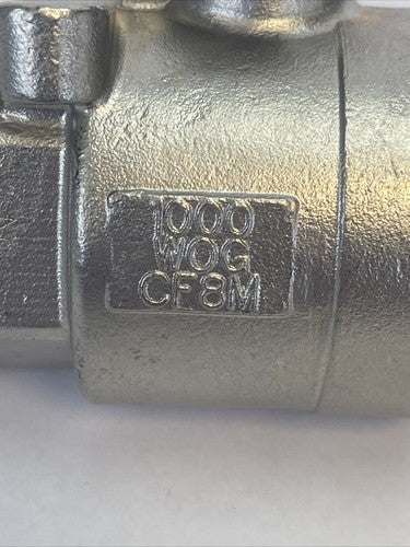 FNW 1000 WOG CF8M 1-1/2" BALL VALVE1