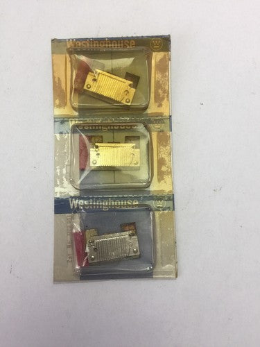 WESTINGHOUSE MSH.89A OVERLOAD HEATER ELEMENT (LOT OF 3)0