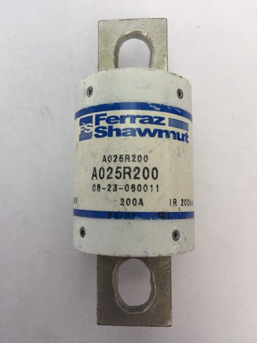 FERRAZ A025R200 FUSE 250V 200AMP0