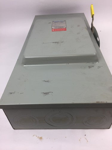 CROUSE-HINDS GH324N 200 AMP 240 VAC GENERAL DUTY SAFETY SWITCH2