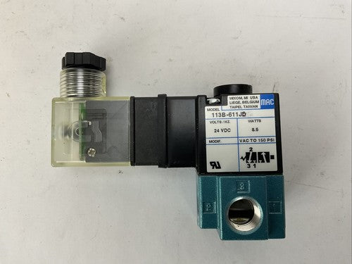 MAC 113B-611JD VALVE 24VDC 8.5W0