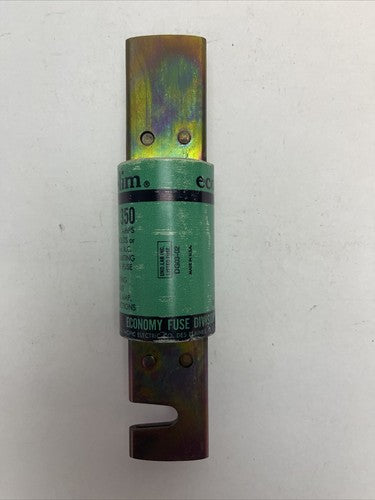 ECONOMY ECONOLIM NCLR350 CURRENT LIMITING CLASS RK1 FUSE 350AMP 250VAC3