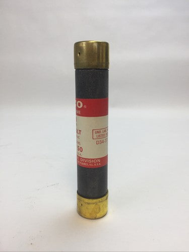 FEDERAL PACIFIC ELECTRIC ECONOMY EOS50 ECO ONE TIME FUSE 50AMP 600VAC(BOX OF 10)3