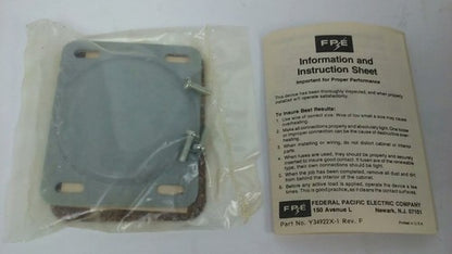 FPE RH1336R FUSIBLE SAFETY SWITCH 3P, 30A, 600VAC,3 WIRE,3 BLADES,20HP RAINPROOF11