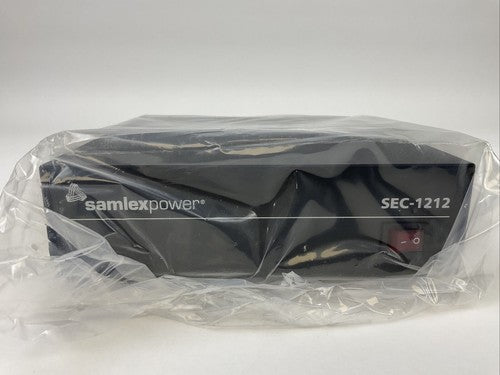 SAMPLEX POWER SEC-1212 SWITCH MODE DC POWER SUPPLY 10AMPS 13.8VDC5