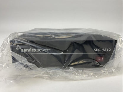 SAMPLEX POWER SEC-1212 SWITCH MODE DC POWER SUPPLY 10AMPS 13.8VDC5