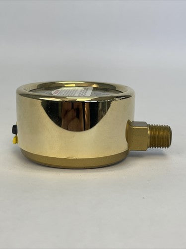 WIKA INSTRUMENTS 9310703 PRESSURE GUAGE 2-1/2" FACE 1/4" LOWER MOUNT4