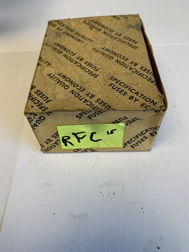 Economy Fuse RFC15 15A 600V Fuse "Lot of 10"0