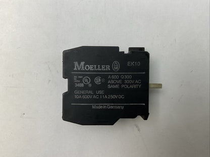 MOELLER EK10 CONTACT BLOCK (LOT OF 4)1