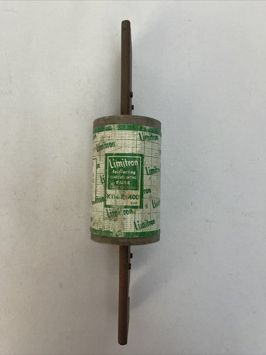 BUSS KTN-R 400 LIMITRON FAST-ACTING CURRENT LIMITING CLASS RK1 FUSE 250VAC 400A0