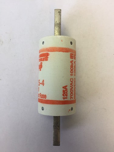 GOULD SHAWMUT AMPTRAP A70P125-4 SEMICONDUCTOR FUSE 125AMP 700VAC 650VDC2