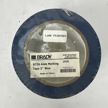 BRADY B726 AISLE MARKING TAPE 2" BLUE0