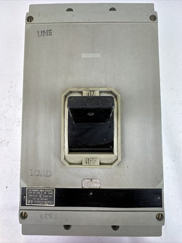 ITE HR3-S200 3POLE 600VAC NON-AUTOMATIC CIRCUIT INTERUPTER TYPE ETS 2000 A0