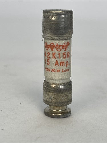 GOULD A2K15R AMP-TRAP CLASS RK1 FUSE 15AMP 250VAC (LOT OF 8)1