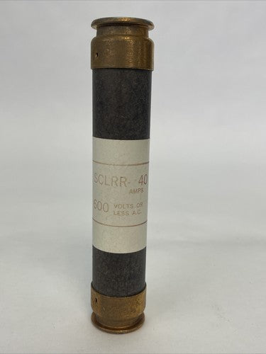 BRUSH SCLRR40 FUSE 40AMP 600VAC (LOT OF 10) 1