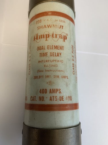 Shawmut Amp-trap ATS-DE400 400A 600V Fuse1