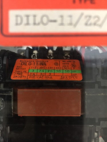 KLOCKNER-MOELLER DIL0-11/Z2/GSKi DIL0-11/Z2-NA INDUSTRIAL CONTROL PANEL ENCLOSUR5