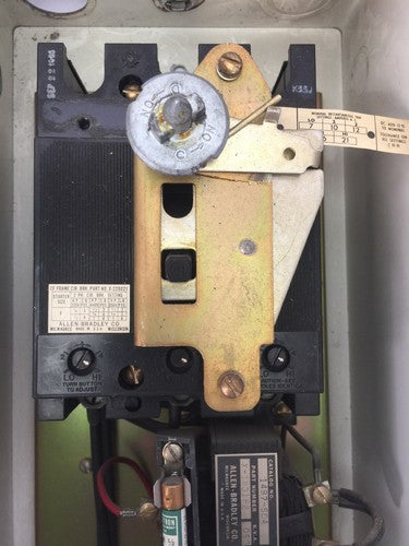 ALLEN BRADLEY 872239 COMBINATION STARTER 550V 10HP 3PH SIZE 1 BREAKER 3A8