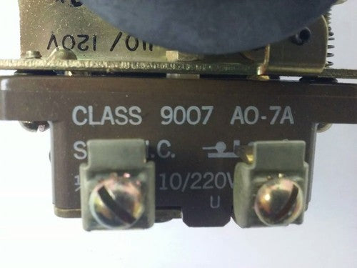 SQ. D CLASS 8921 TYPE FO-3, MOTOR DRIVEN TIMER UNIT 8921-FO3, 208-220/240V, 60HZ10