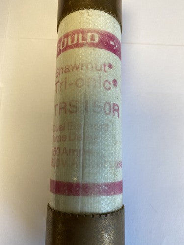 Gould Shawmut Tri-Onic TRS150R 150A 600V Fuse "Lot of 2"2