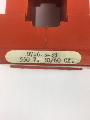 FURNAS D71628-33 MAGNET COIL 550 V 50/60 CY1