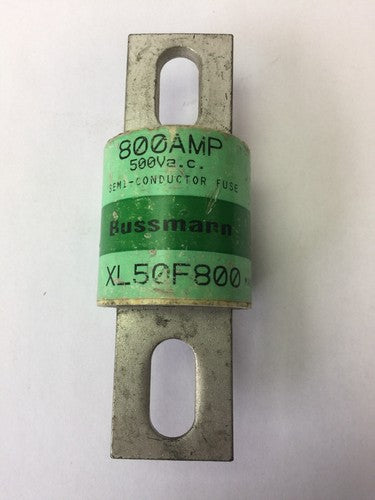 BUSSMANN XL50F800 SEMI-CONDUCTOR FUSE 800 AMP 500 VAC0