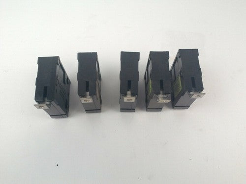CUTLER HAMMER QBHW1015 CIRCUIT BREAKER ONE POLE (LOT OF 5)5