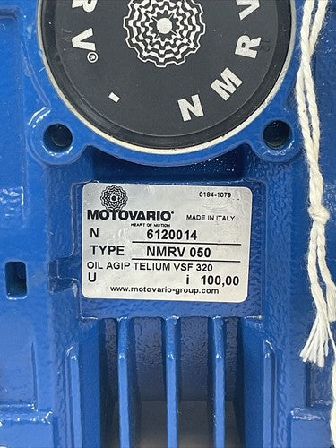 MOTOVARIO NMRV 050 GEAR REDUCER 100:1 RATIO1