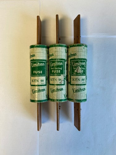 Bussmann Limitron KTN90 90A 250V Fuse "Lot of 3"0