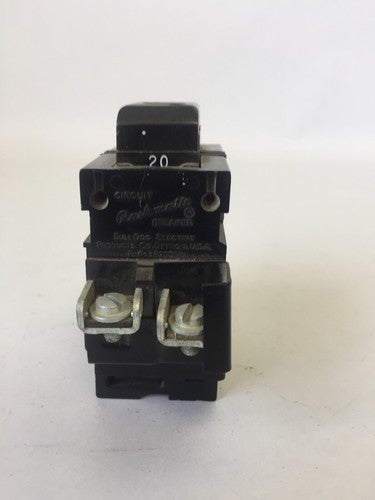 ITE P220WH PUSHMATIC CIRCUIT BREAKER 120/240VAC 20AMP 2POLE3
