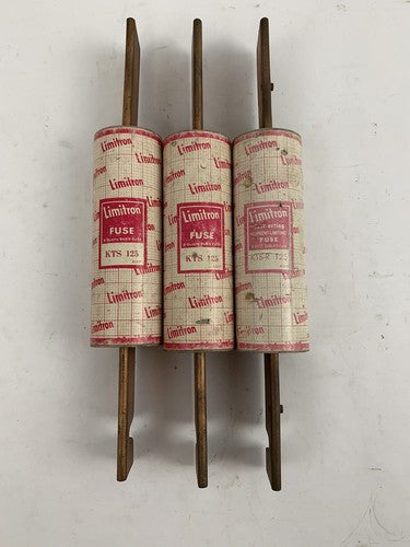 Bussmann Limitron KTS-R125 125A 600V Fuse "Lot of 3"0