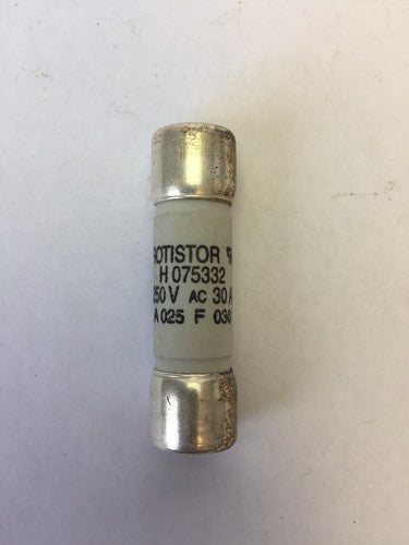 FERRAZ SHAWMUT A025F030 PROTISTOR FUSE 250VAC 30AMP H075332 (LOT OF 10):80