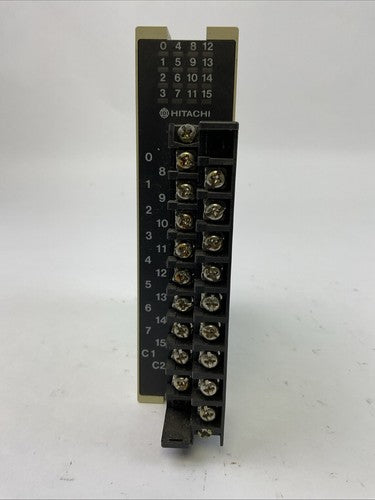 HITACHI POM-RH OUTPUT MODULE 33016133-6 (MISSING LOCKING TABS)0