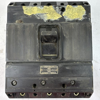 ITE ET5917 CIRCUIT BREAKER 225AMP 600VAC 3POLE TYPE ET 225 AMP "J" FRAME0