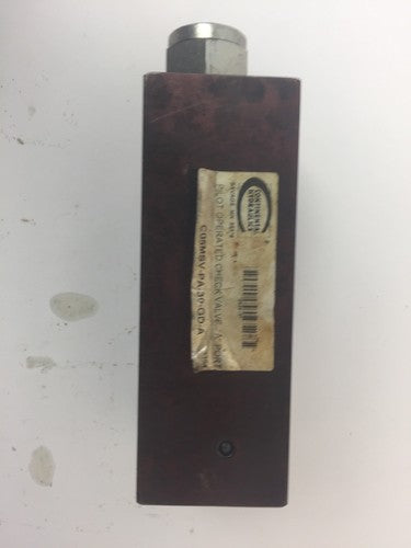 CONTINENTAL HYDRAULICS C05MSV-PA-30-GD-A PILOT OPERATED VALVE "A" PORT1
