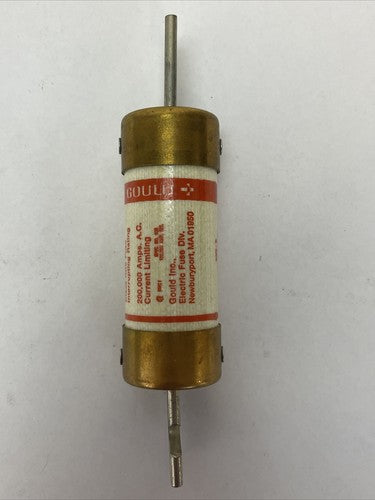 GOULD SHAWMUT AT-DE 200R AMP-TRAP DUAL ELEMENT CLASS RK5 FUSE 250VAC 200AMP4