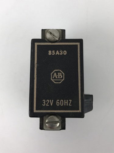 ALLEN-BRADLEY 85A30 COIL, 32V, 60 HZ, NEW NO BOX, INSPECTED0